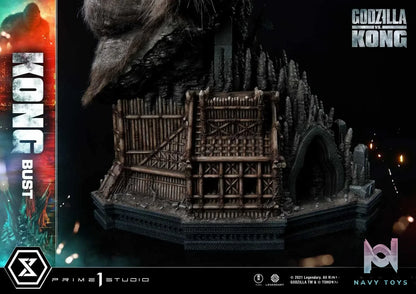 Prime 1 Studio – Life Size Bust Godzilla vs Kong Kong LSGVK-02 (Licensed)