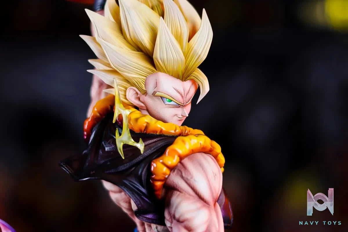 Yun Qi Studio - Dragon Ball Gogeta resin statue Navy Toys anime figure