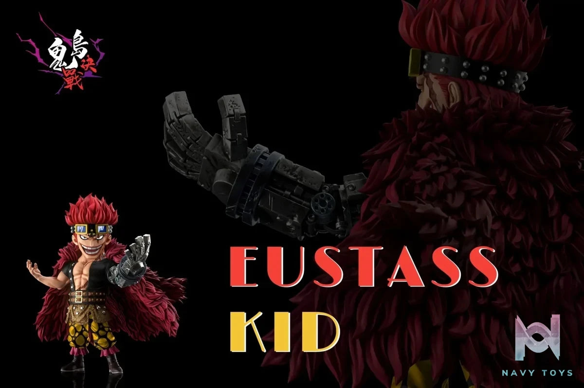 A+ Studio - One Piece Onigashima Decisive Battle 4 Onigashima Eustass Kid resin statue Navy Toys anime figure