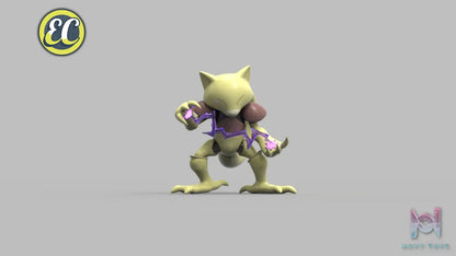 EC Studio – Pokémon Pokédex 1/20 Alakazam Evolution Set