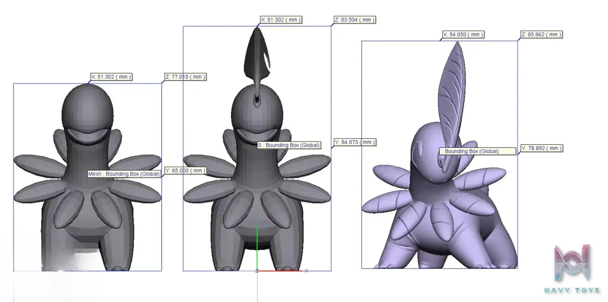 Game Master Studio – Chikorita Evolution Set Pokémon