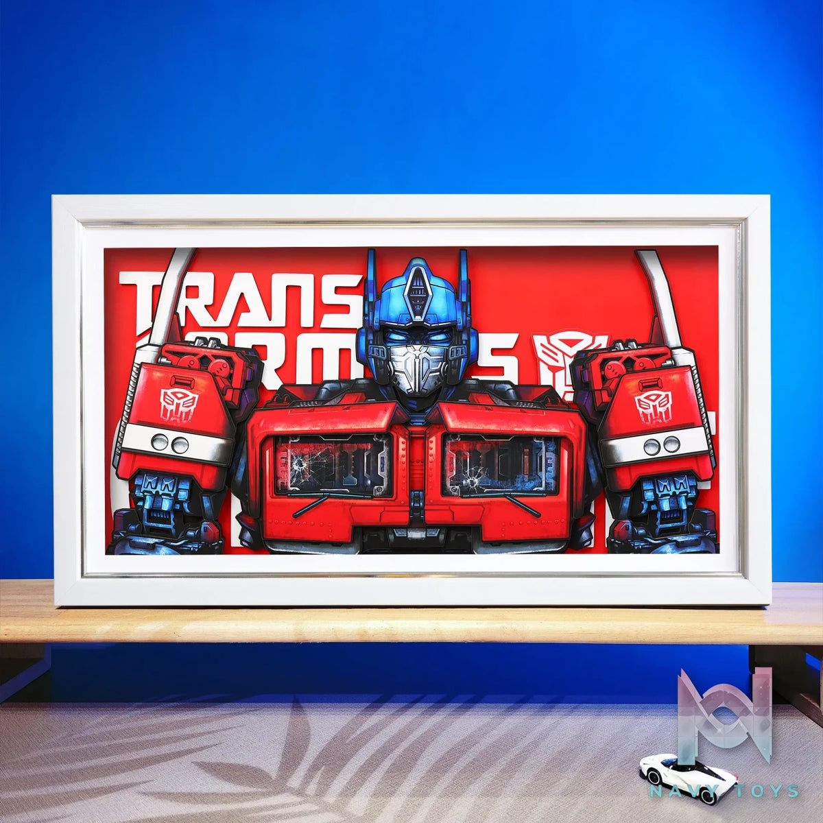 Yu Zhi Jiang Studio – Optimus Prime 3D Decorative Painting Transformers
