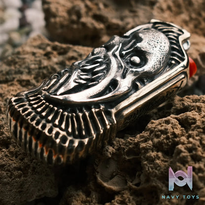 Raven Studio (silver jewelry) – Misty Fire Handmade Silver BIC J5 Lighter Case Original