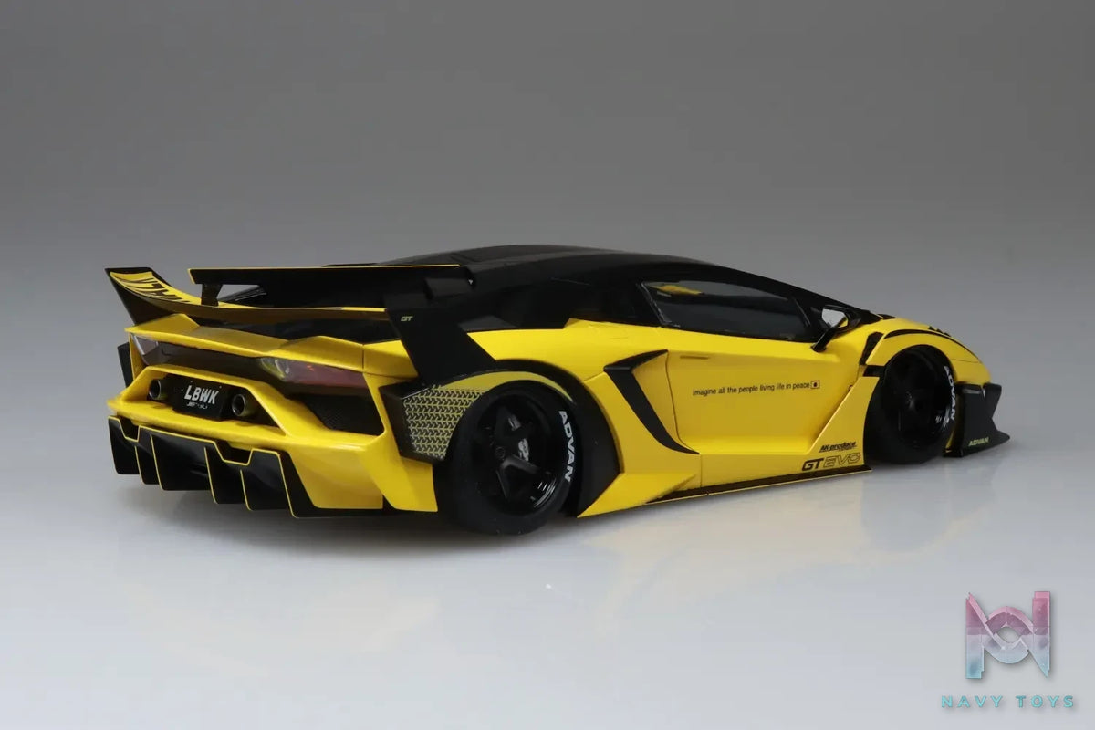 AOSHIMA – 1/24 LB-SILHOUETTE WORKS Lamborghini Aventador GT Evo Ver.1 (Licensed)