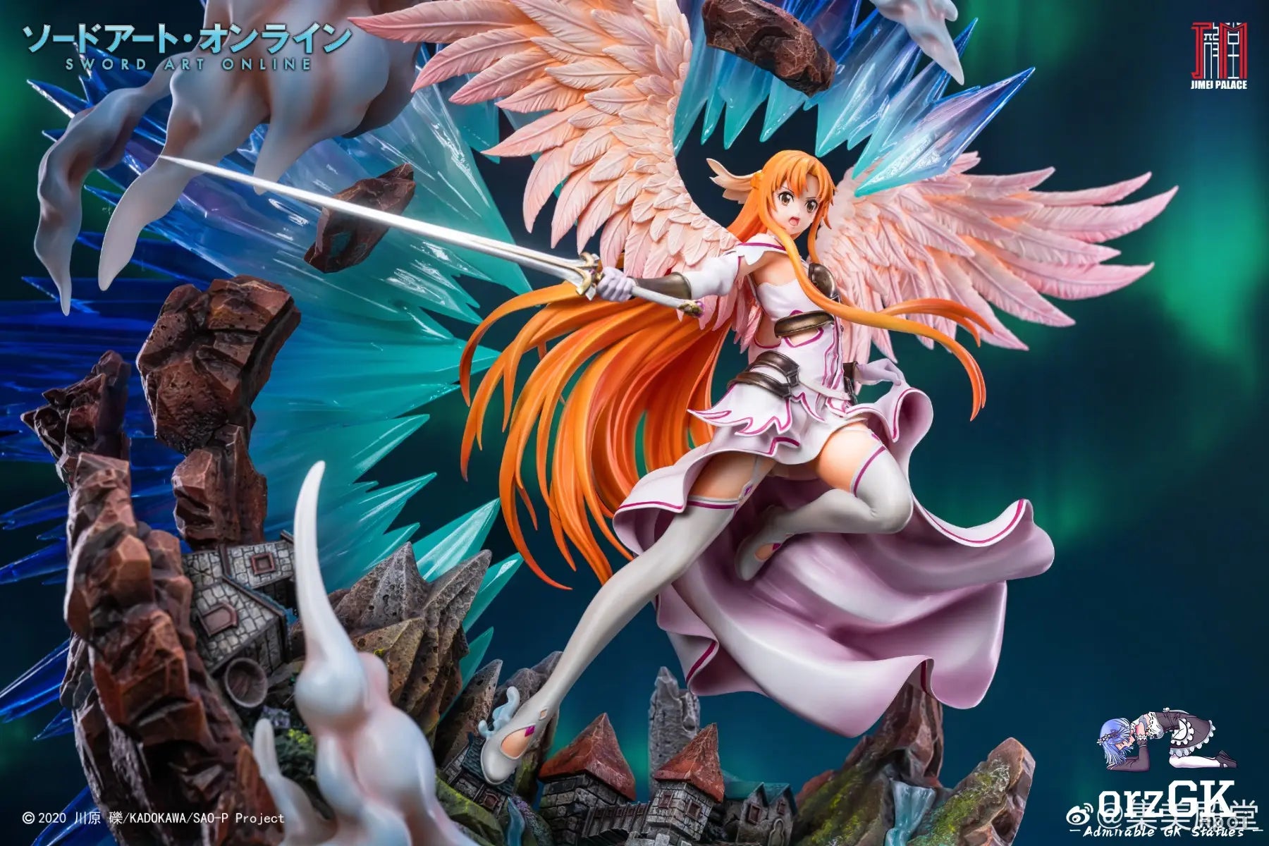 JIMEI PALACE Studio - Sword Art Online: Asuna Creator God Stacia (Licensed) resin statue Navy Toys anime figure