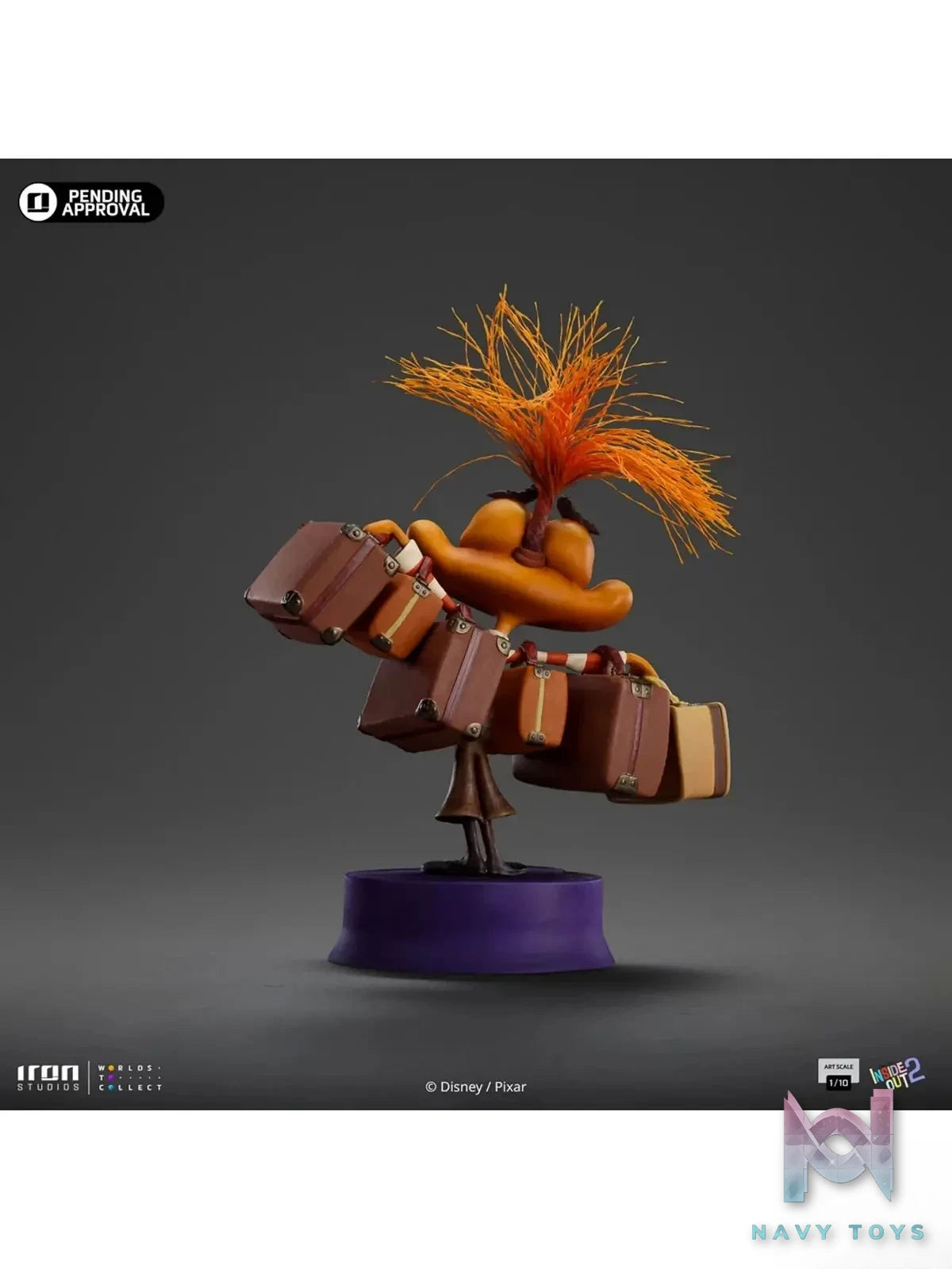 Iron Studio – Inside Out 2 Joy DSNEY112724-10 & Anxiety DSNEY112824-10 (Licensed)