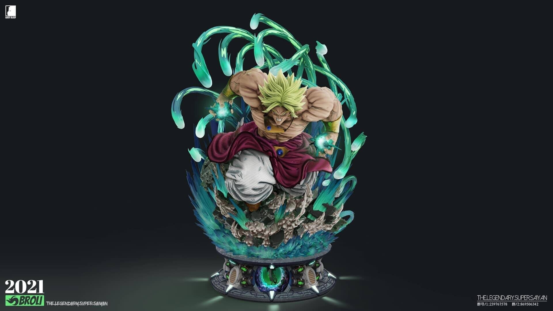 Broly - LastSleep Studio resin statue last sleep studio anime figure