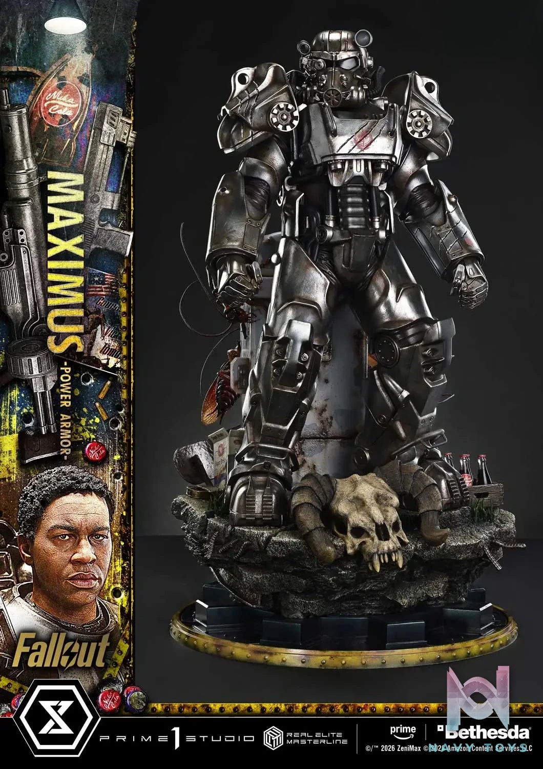 Prime 1 Studio – Real Elite Masterline Fallout Maximus Power Armor REMFO-03 REMFO-03DX REMFO-03DXS (Licensed)