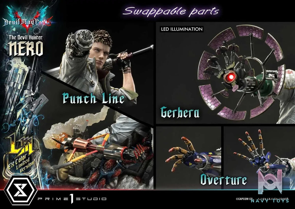Prime 1 Studio – Ultimate Premium Masterline Devil May Cry V Nero UPMDMCV-01 UPMDMCV-01DX UPMDMCV-01LM(Licensed)