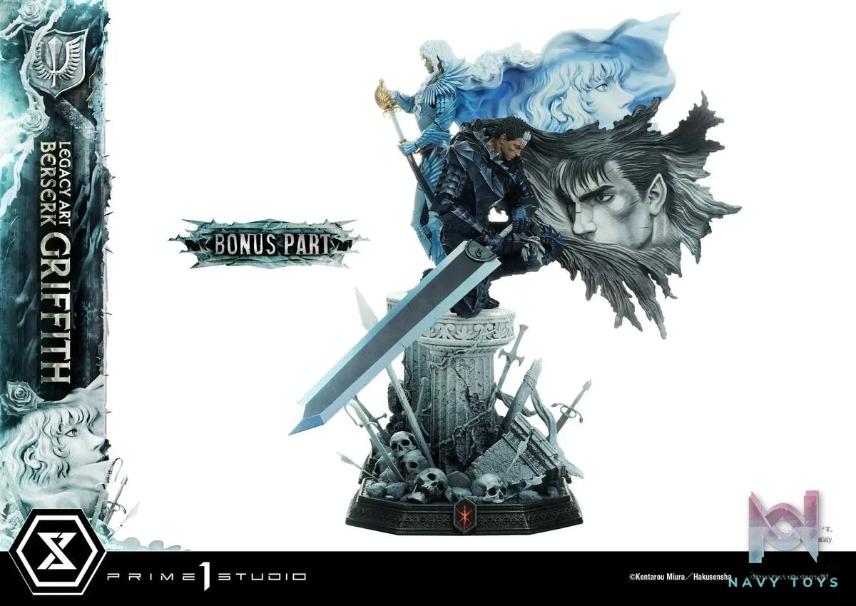 Prime 1 Studio – Legacy Art Kentaro Miura Berserk Guts & Griffith Set LABR-01S LABR-02S (Licensed)