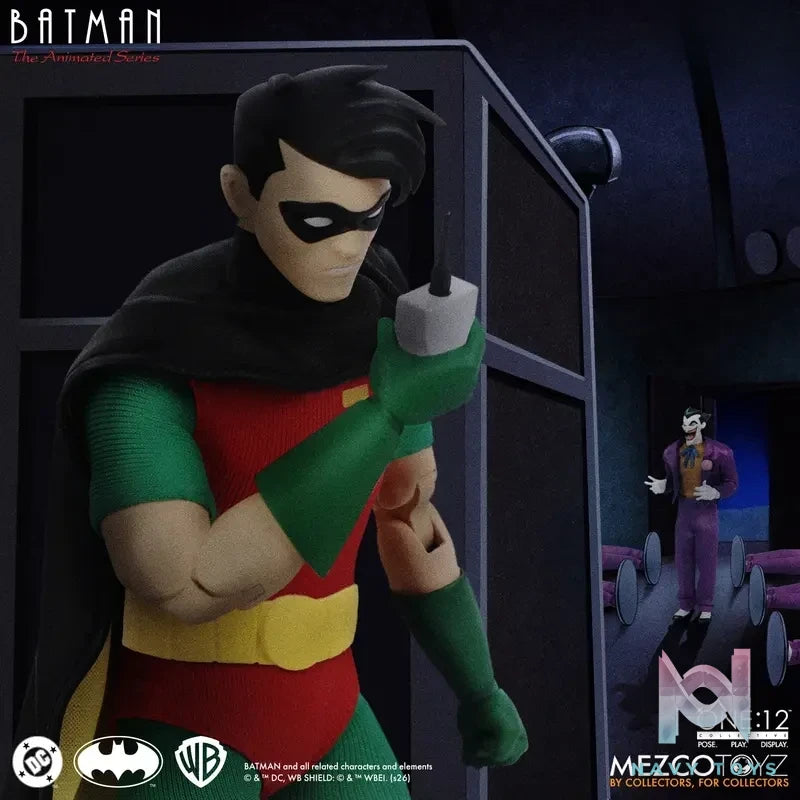 Mezco Studio – 1/12 Batman: The Animated Series Robin Action Figure (Licensed)
