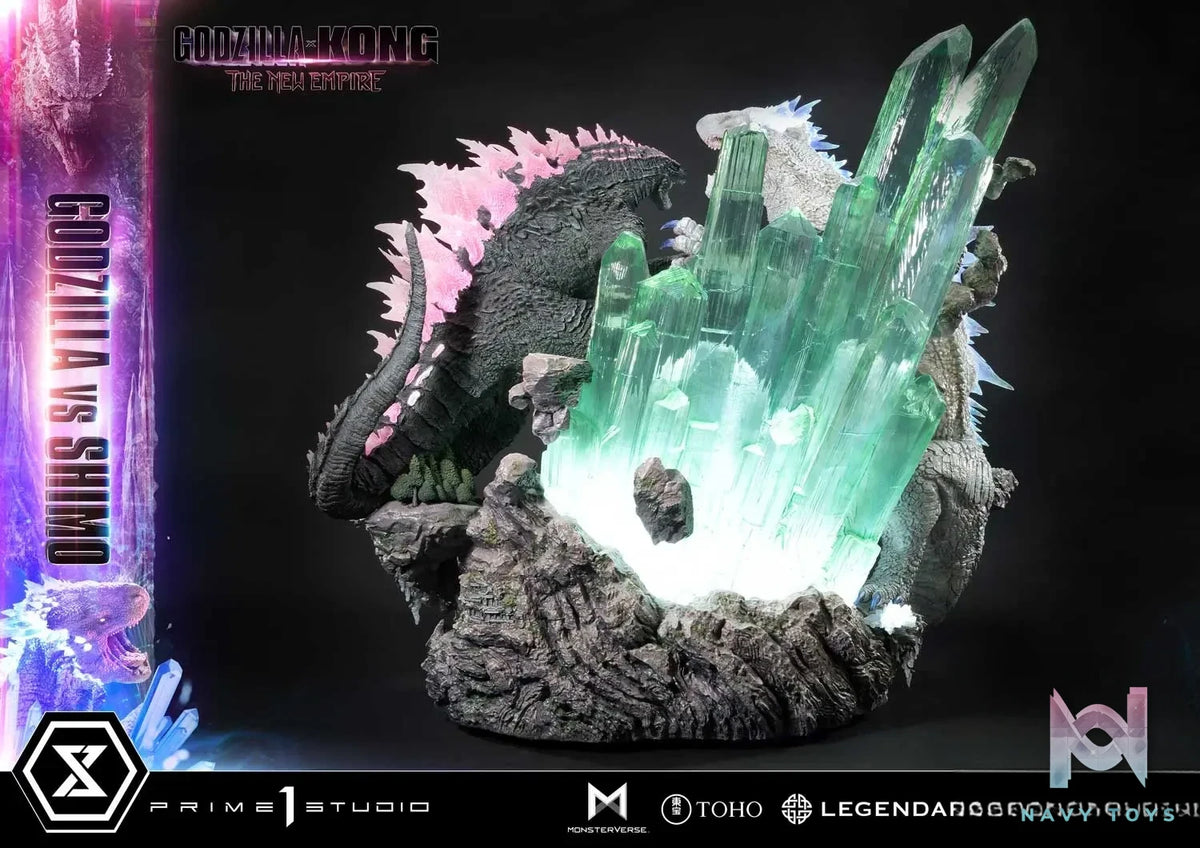 Prime 1 Studio – Godzilla x Kong: The New Empire Godzilla vs Shimo UDMGXK-01 UDMGXK-01S (Licensed)