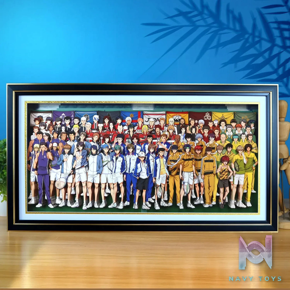 KALA HOME Studio – Prince of Tennis Multiple Characters #01 3D Decorative Painting Prince of Tennis