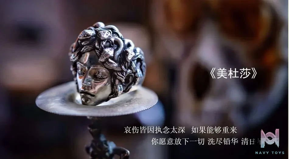 Raven Studio (silver jewelry) – Original Design Medusa Silver Jewelry Original