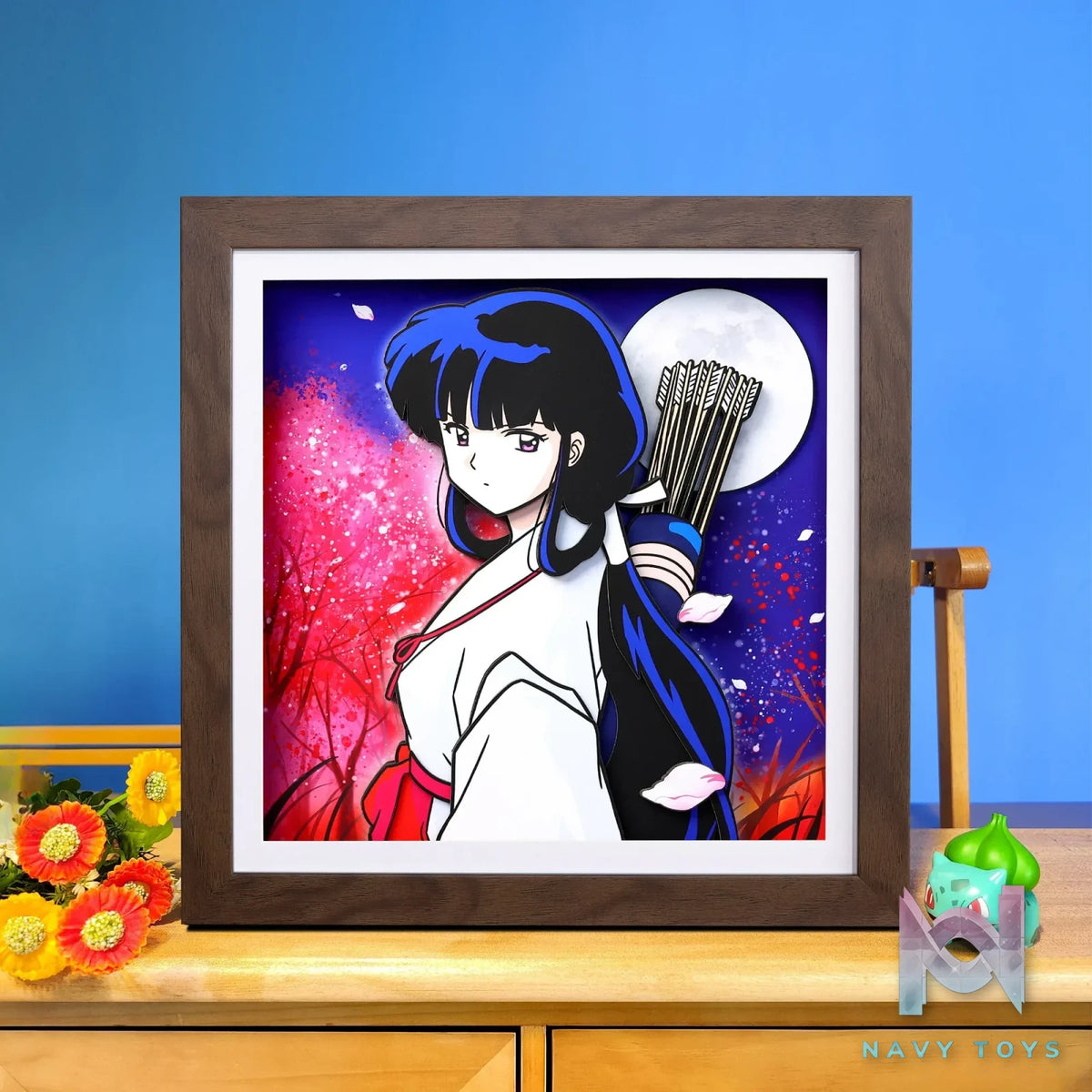 Yu Zhi Jiang Studio – Kikyo 3D Decorative Painting Inuyasha
