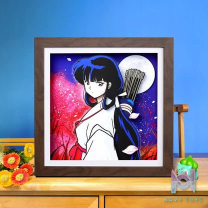 Yu Zhi Jiang Studio – Kikyo 3D Decorative Painting Inuyasha