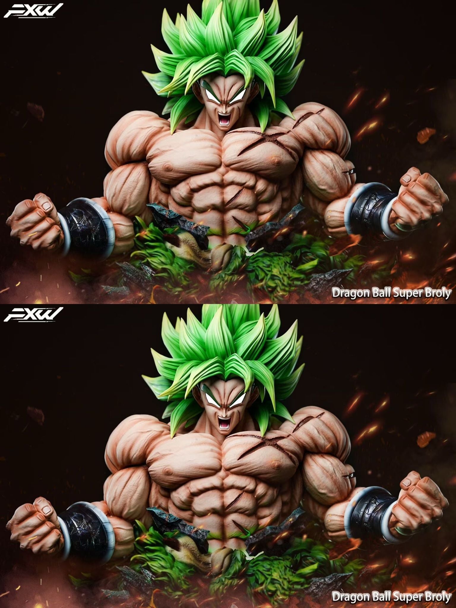 Broly Bust - Dragon Ball - FXW Studio resin statue fxw studio anime figure