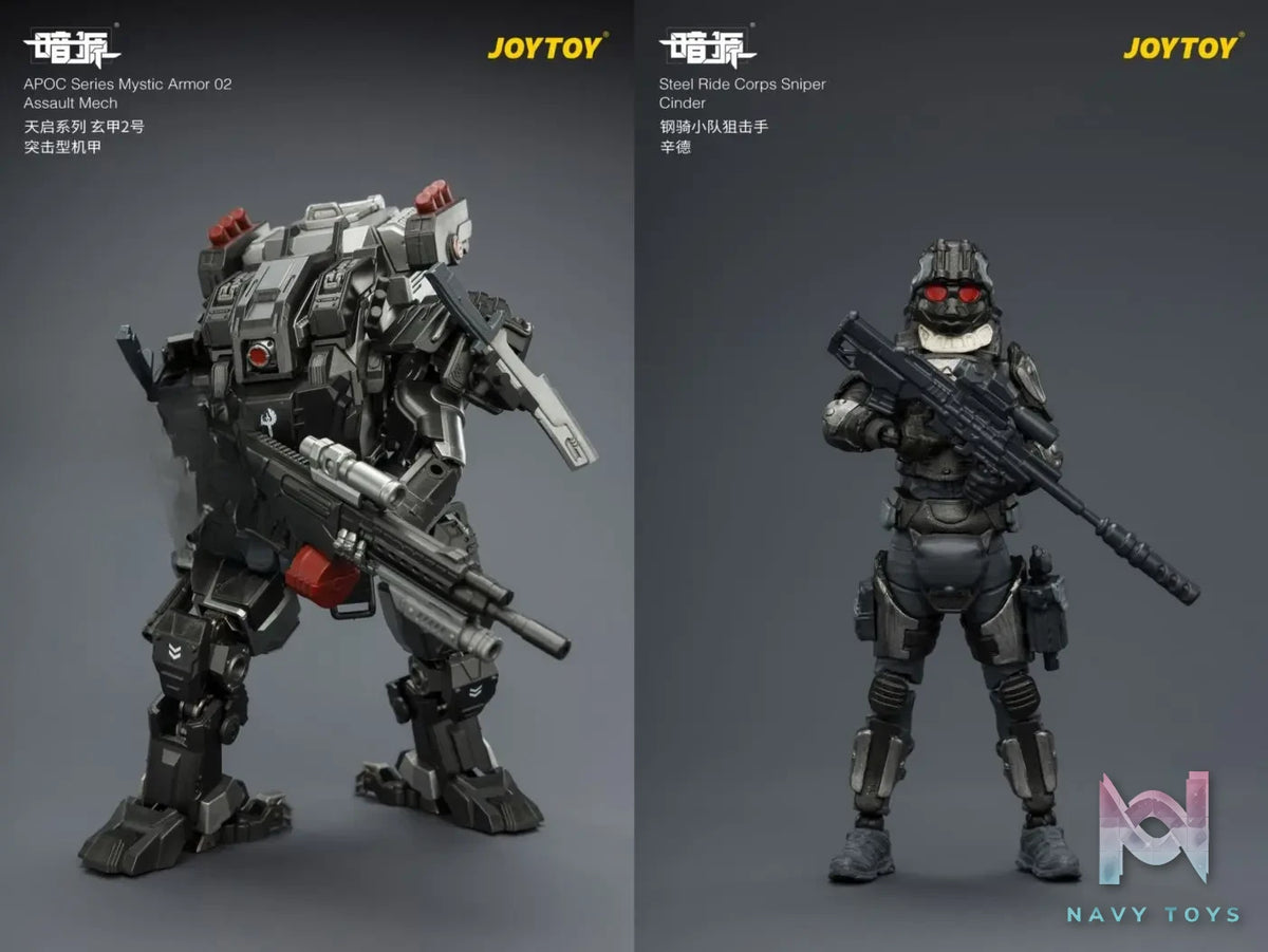 JOYTOY – 1/25 APOC Series Mech X Driver SET OF 2 JT03998 JT04001 JT04018 JT04025 JT04032 JT04223 JT02410 JT04230 JT04247 JT04254 (Licensed)
