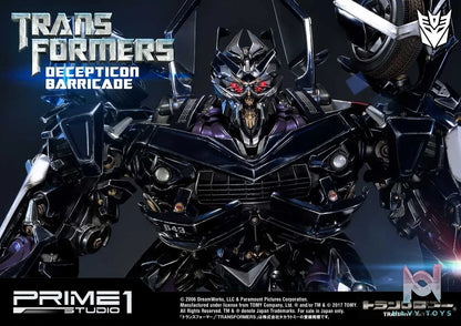 Prime 1 Studio – Museum Masterline Transformers (Film) Decepticon Barricade MMTFM-15 (Licensed)