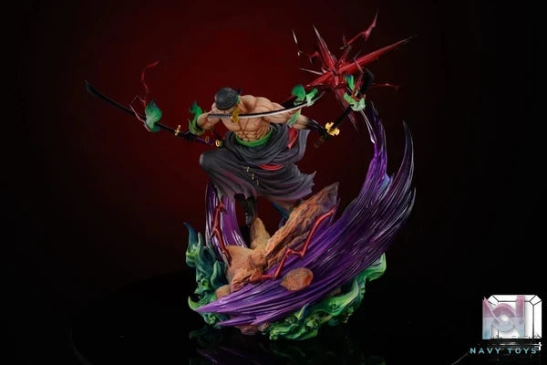 Model palace Studio - One Piece Roronoa Zoro resin statue Navy Toys anime figure
