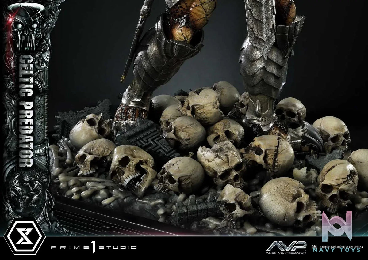 Prime 1 Studio Museum Masterline Alien vs. Predator Celtic Predator MMPR-05 MMPR-05S