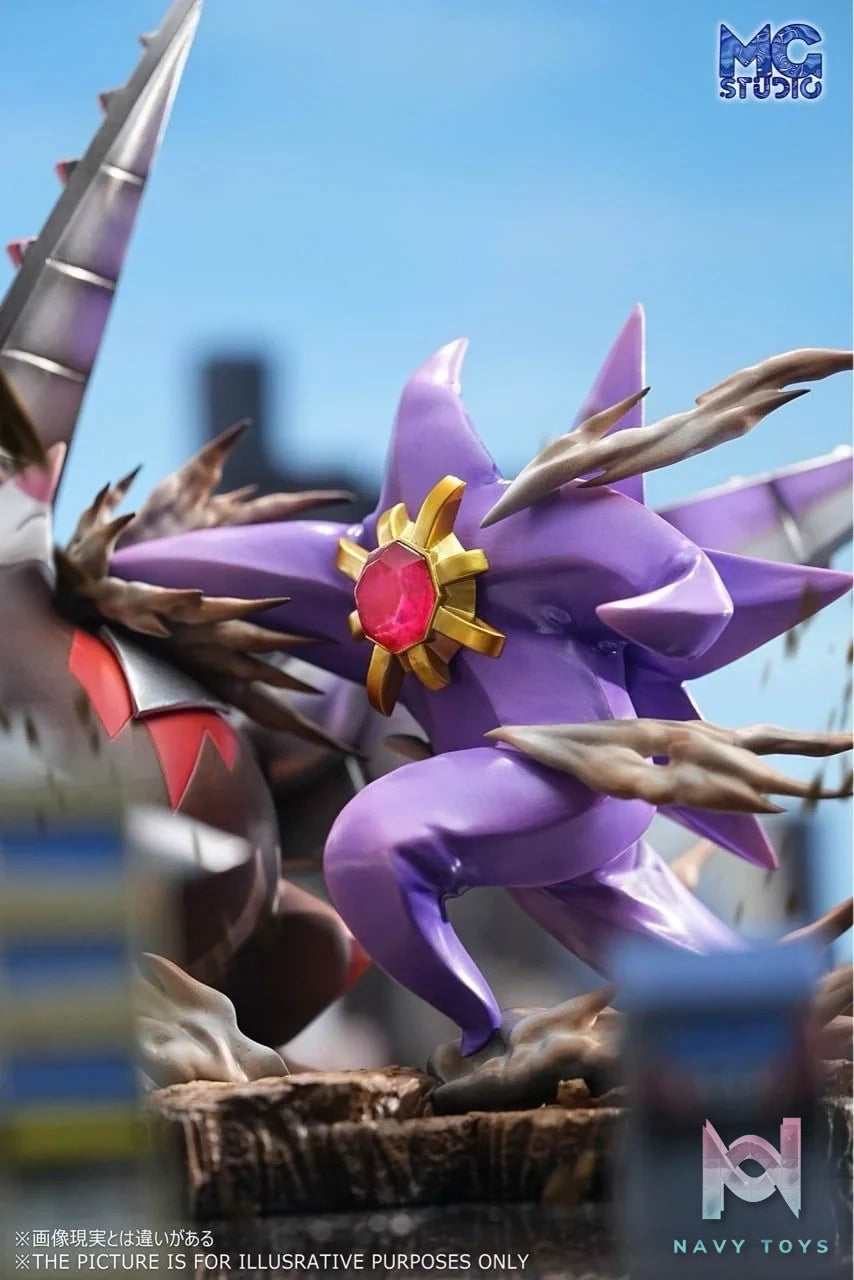 MEGA Starmie VS MEGA Excadrill - Pokémon - MG Studio resin statue mg studio anime figure