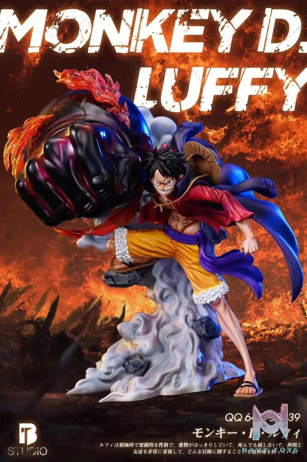Luffy resin statue bt studio anime figure