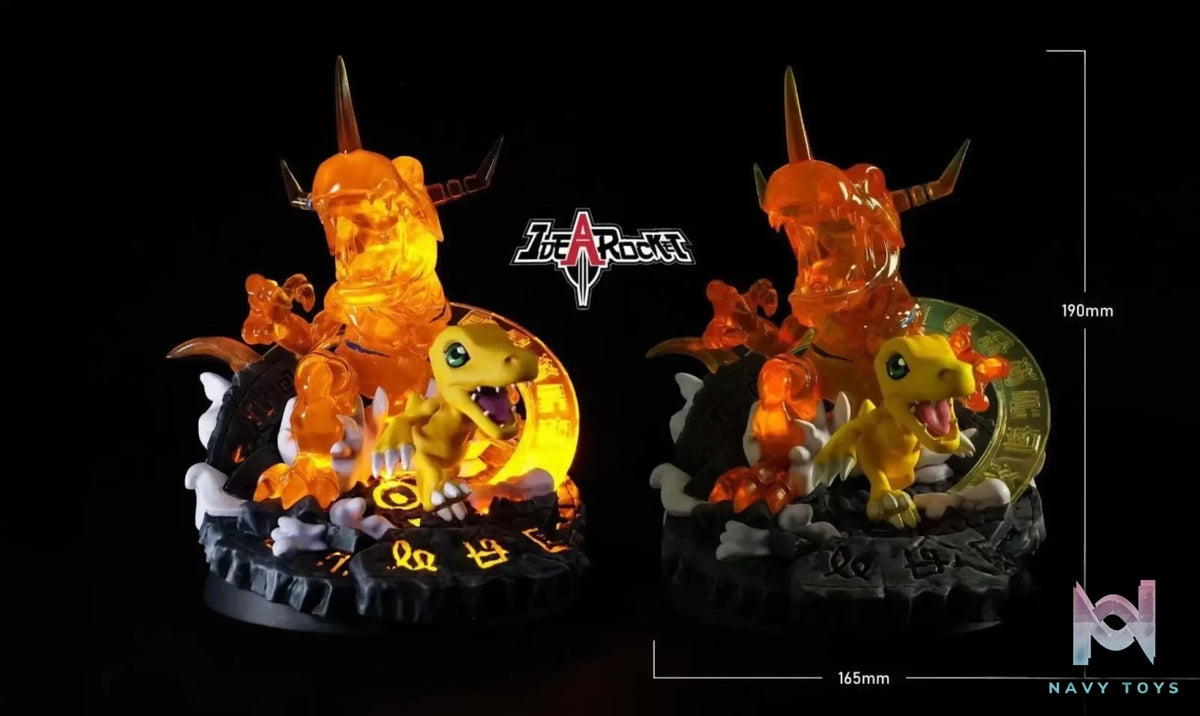 Idea Rocket Studio – Digimon Agumon Evolution