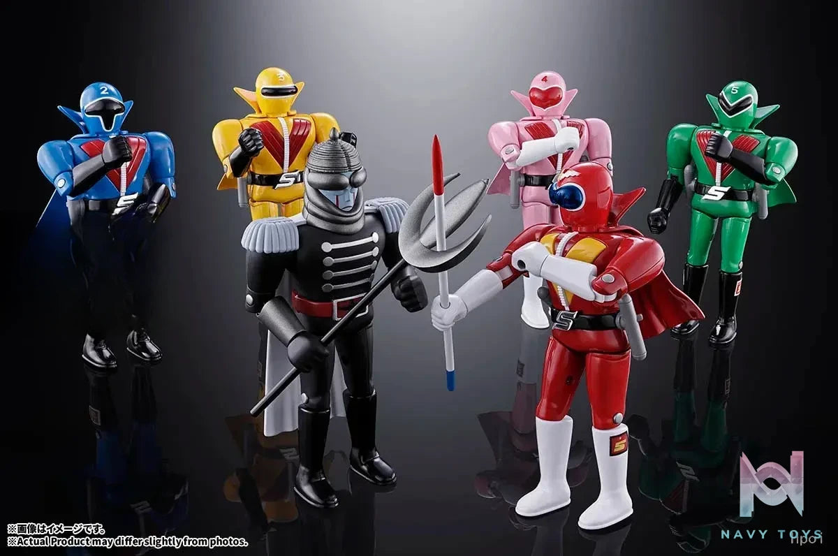 BANDAI SPIRITS – CHOGOKIN Secret Squadron Gorenger (Licensed)