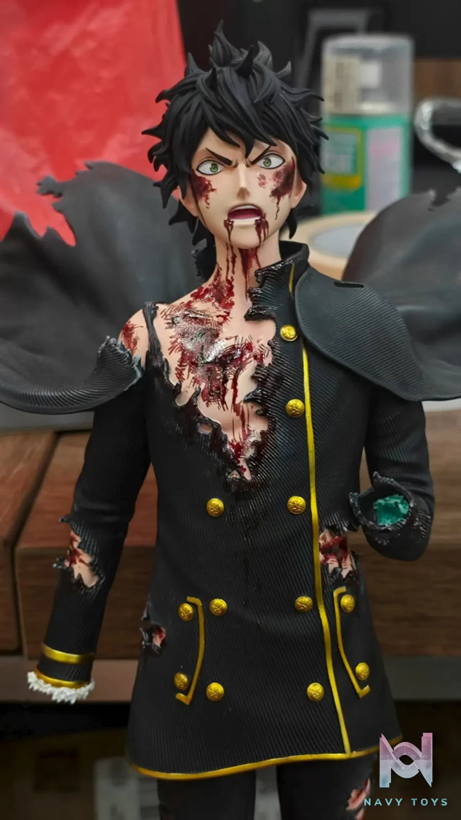 YUMS-Collectors Studio – Black Clover Spade Prince Yuno Awakening Form