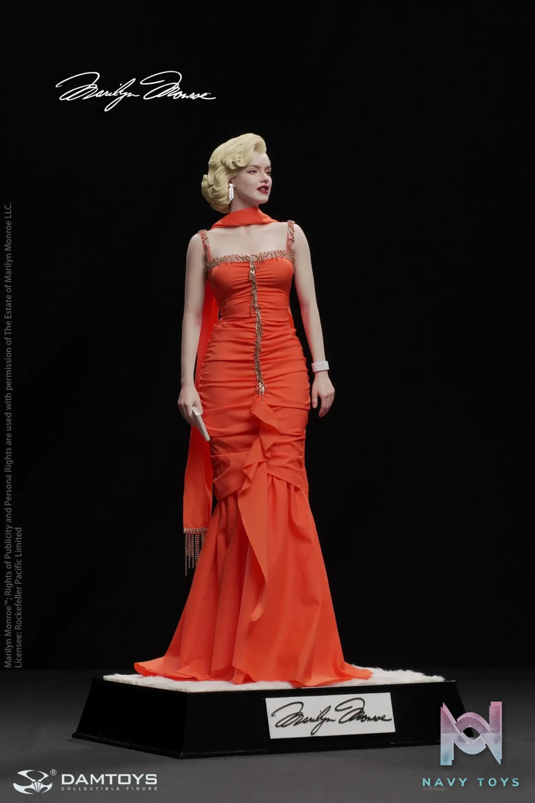 DAMTOYS Studio – Gentlemen Prefer Blondes Marilyn Monroe 1/6 Scale Realistic Statue CSX023 (Licensed)