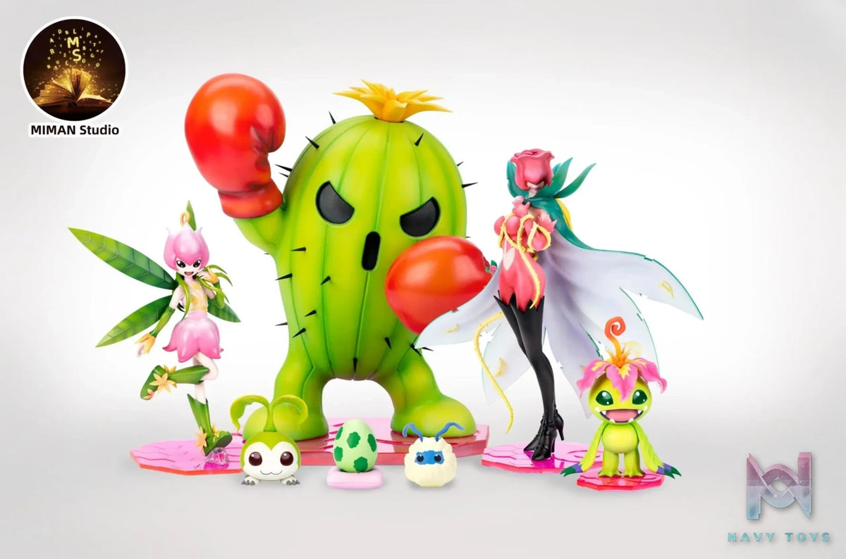 Mi Man Studio – Digimon Rosemon And Palmon