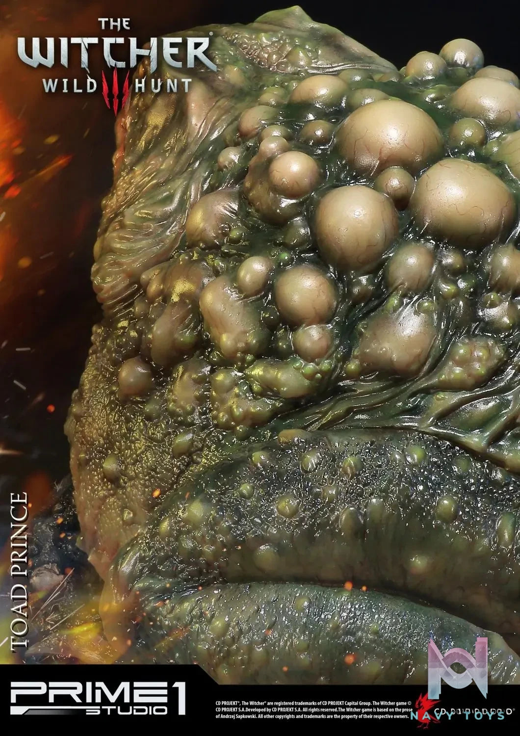 Prime 1 Studio – Premium Masterline The Witcher 3: Wild Hunt Toad Prince PMW3-05 PMW3-05GL (Licensed)