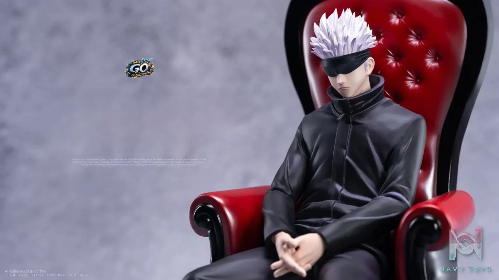 GO FIGURE Studio – Satoru Gojo Red Chair Jujutsu Kaisen
