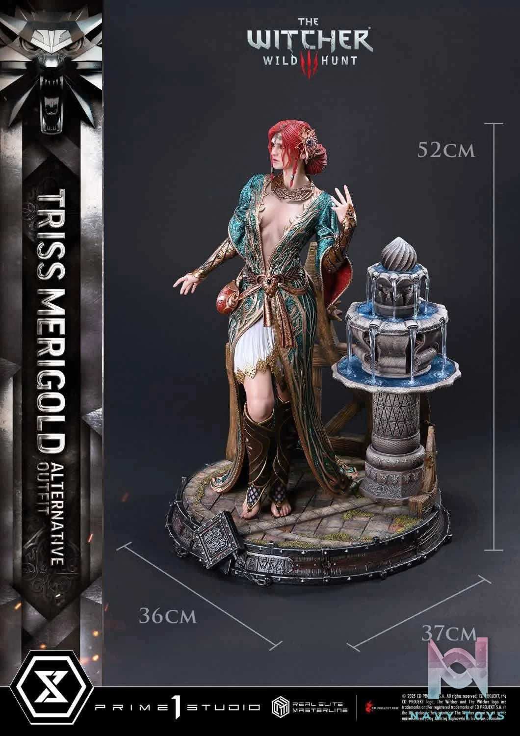Triss Merigold resin statue Prime 1 Studio anime figure