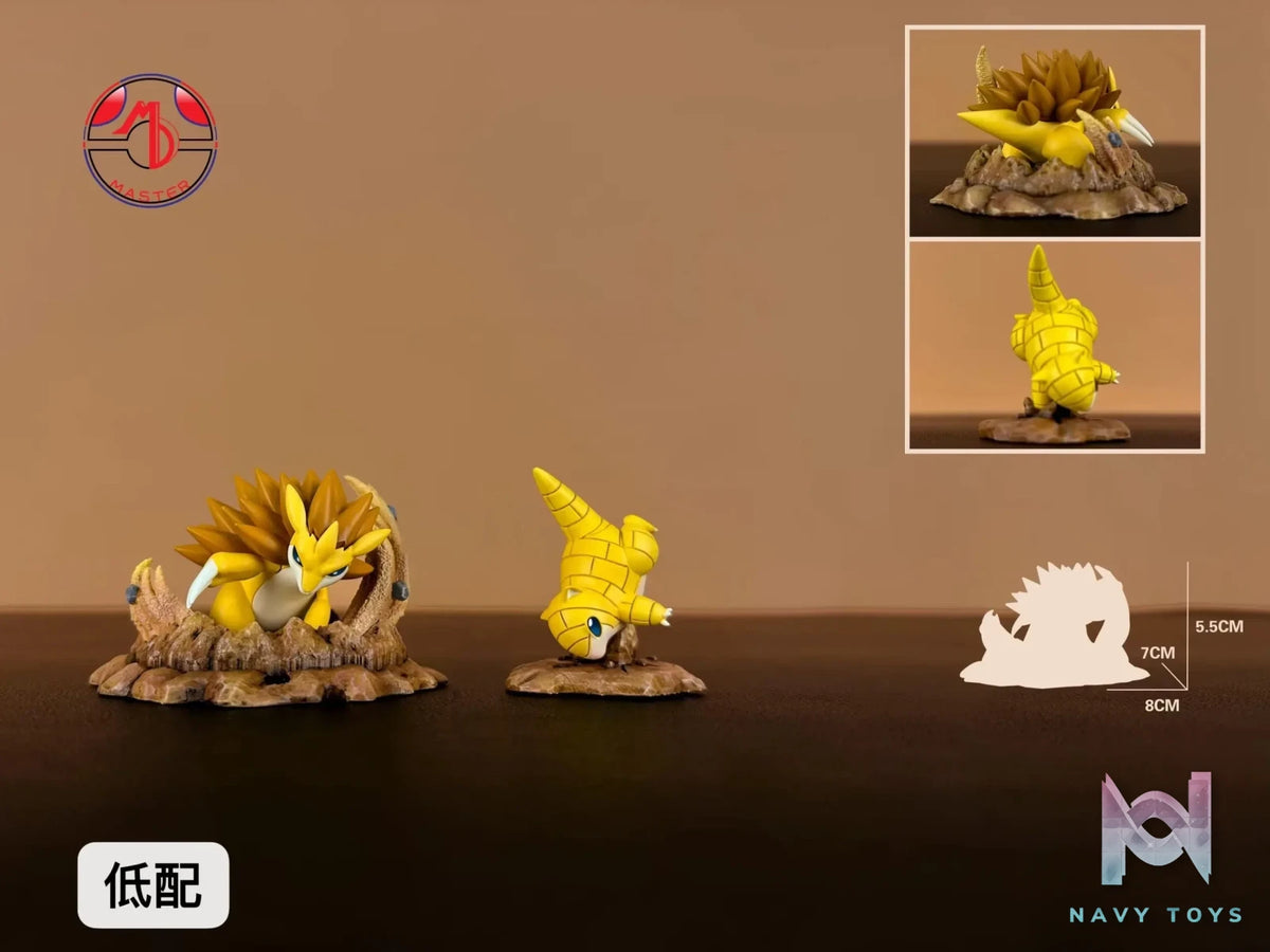 Master Design Studio – Pokemon Sandslash Evolution Set