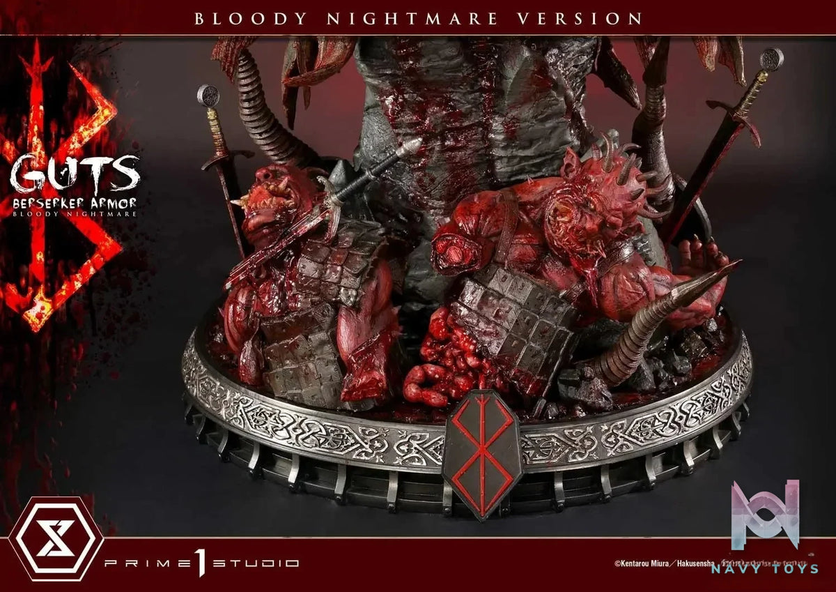 Ultimate Premium Masterline Berserk Guts Berserker Armor UPMBR-04 UPMBR-04EX UPMBR-04BN(Licensed) - Prime 1 Studio resin statue Navy Toys anime figure