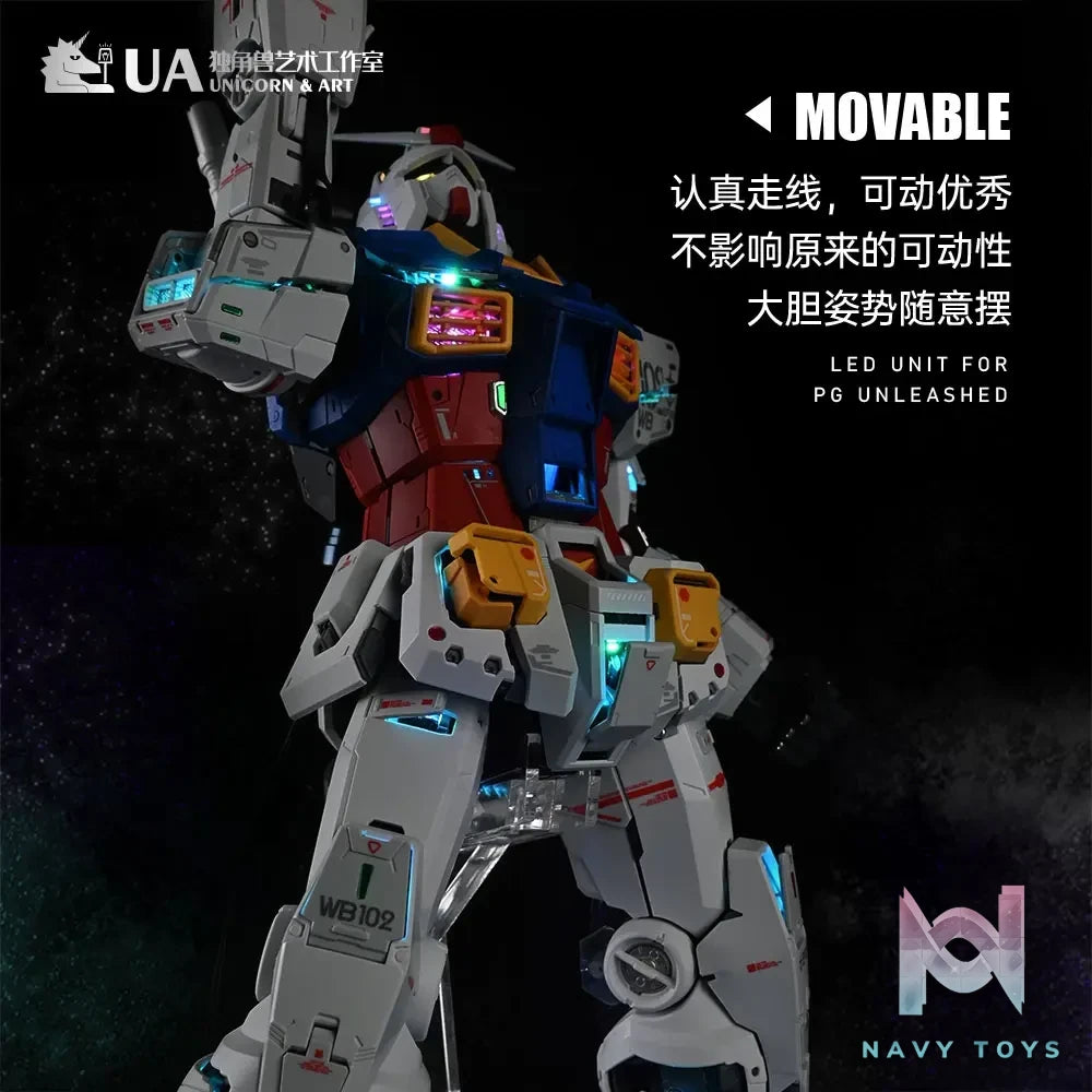 UA Studio – Gundam Series PGU RX-78-2 Gundam Light Set (Licensed)