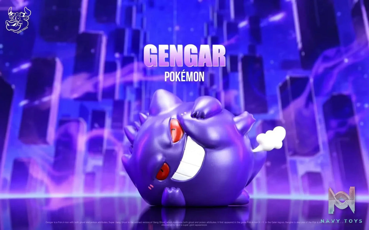 Niuzi Studio – Pokemon Fart Gengar Fun Series Car Ornaments