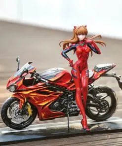 Aetheria Studio X SX Studio - Asuka Langley Sohryu Motorcycle Girl Neon Genesis Evangelion resin statue Navy Toys anime figure