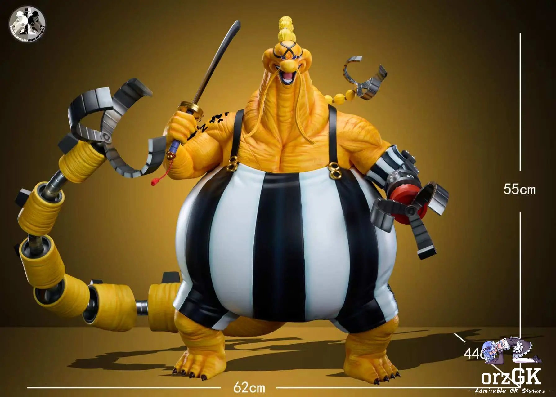 Clone Studio - Kaido Pirates 5 Queen One Piece resin statue Navy Toys anime figure