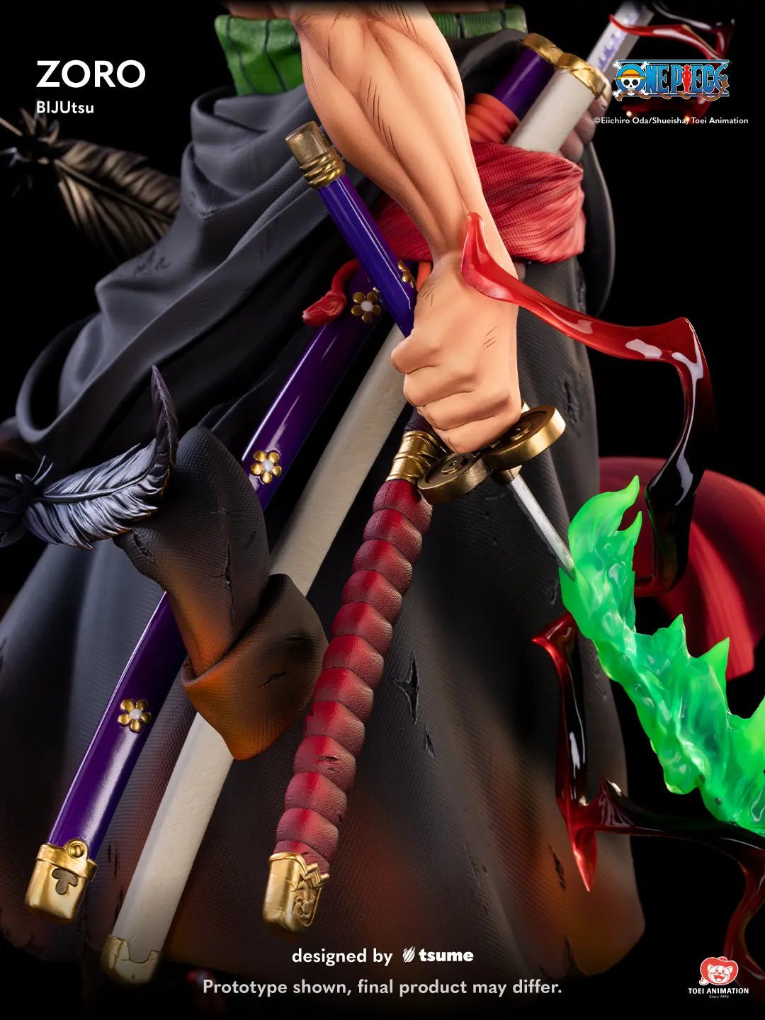 Tsume Studio - One Piece 1/4 Zoro BIJUtsu (Licensed) resin statue Navy Toys anime figure