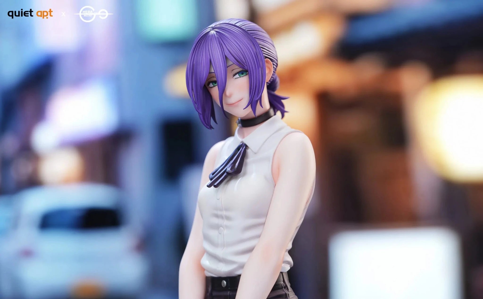 QuietArt Studio & Hera Studio - Chainsaw Man Bomb Demon Bom & Reze & Kiss Busts resin statue Navy Toys anime figure