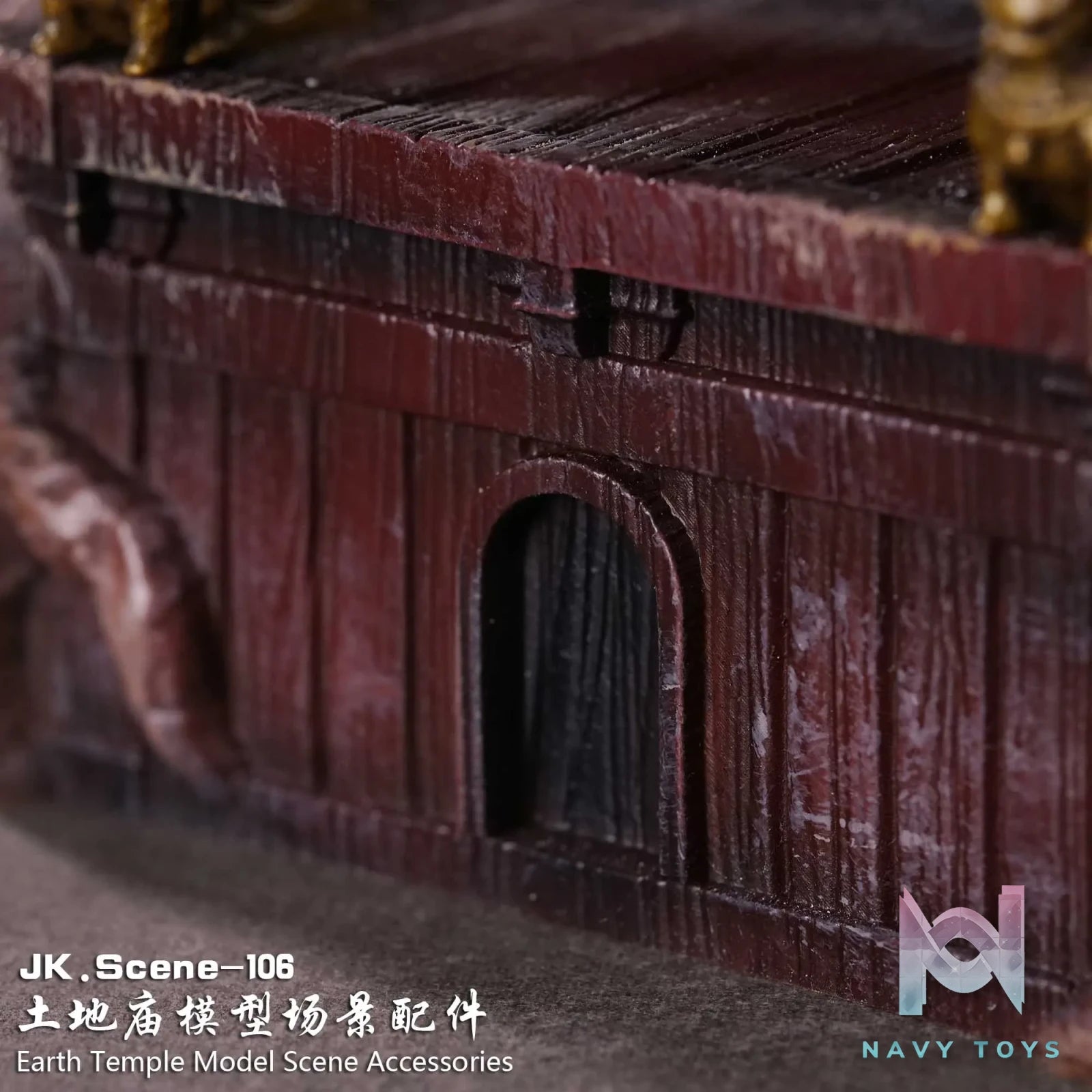 JacksDo Studio – Original Earth temple model scene accessories