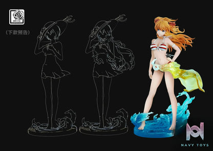 Rose Studio – Neon Genesis Evangelion Eva Summer Resonance Series Asuka Swimsuit