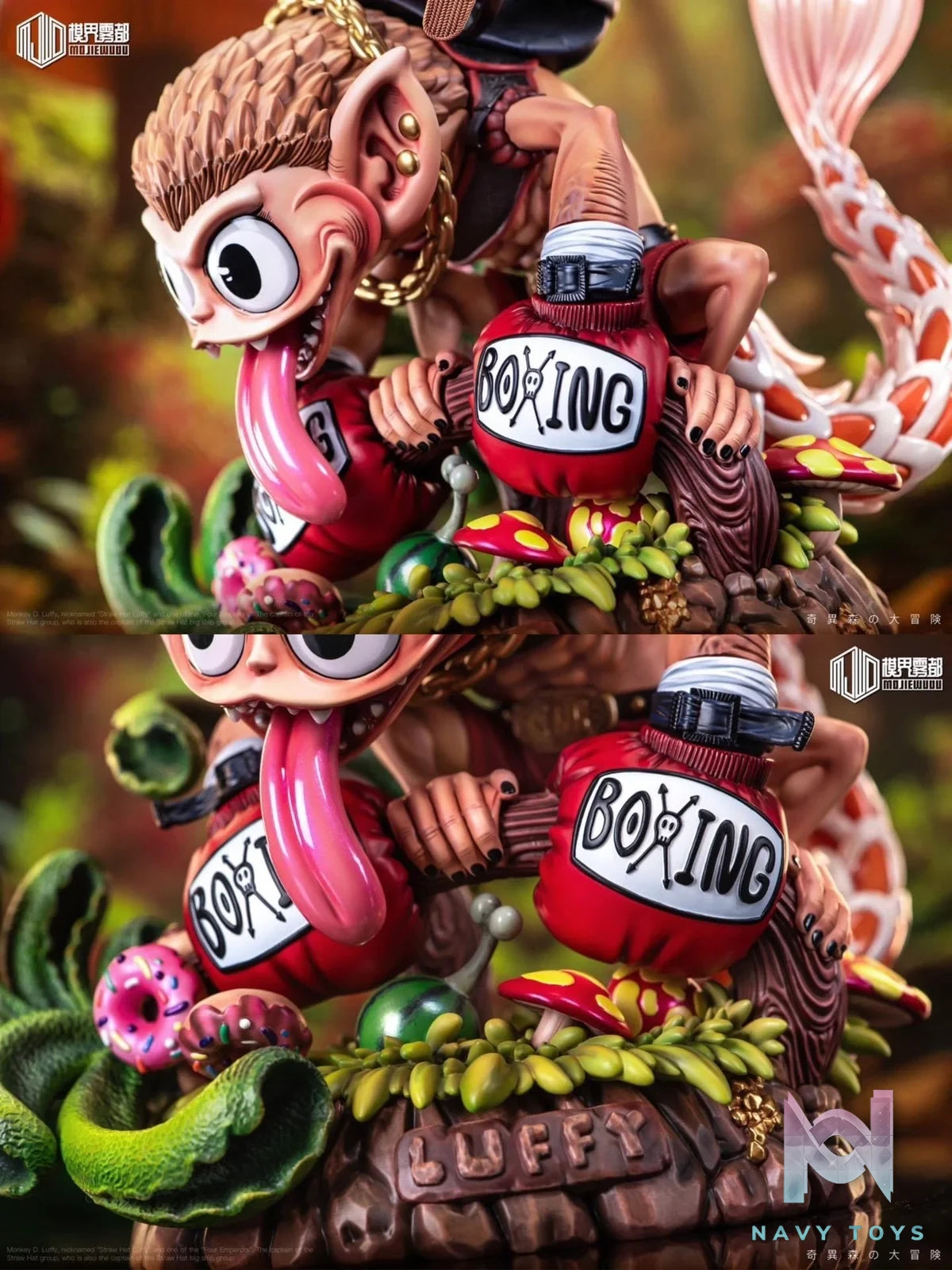 Luffy & Monkey - One Piece - MJ Studio resin statue MJ Studio anime figure