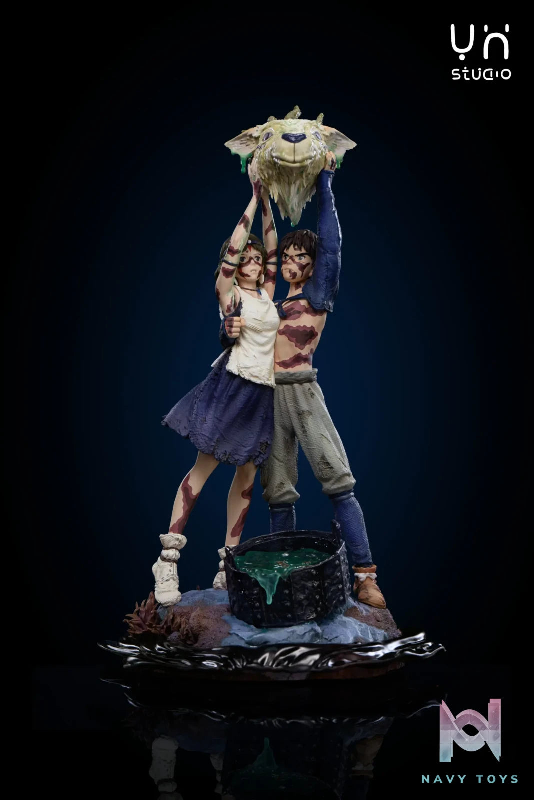 Ying Huo Studio – Hayao Miyazaki CP Series 003 San X Ashitaka Princess Mononoke