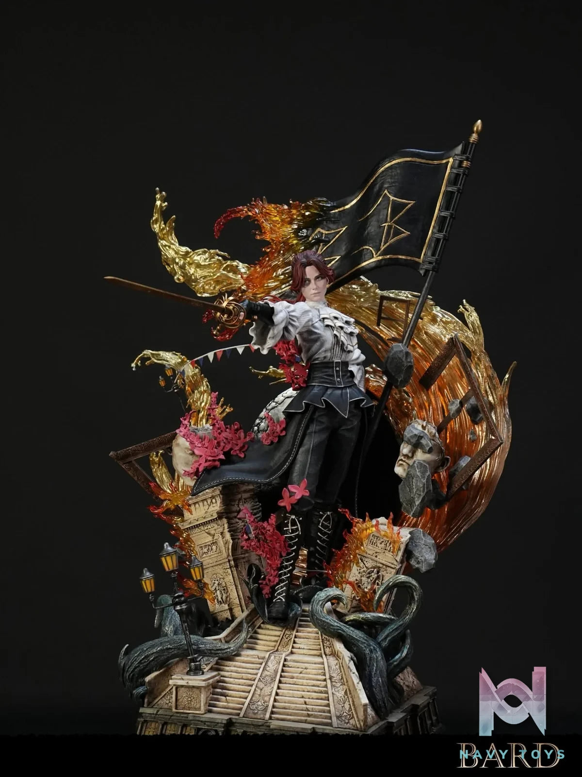 Maelle resin statue Bard studio anime figure