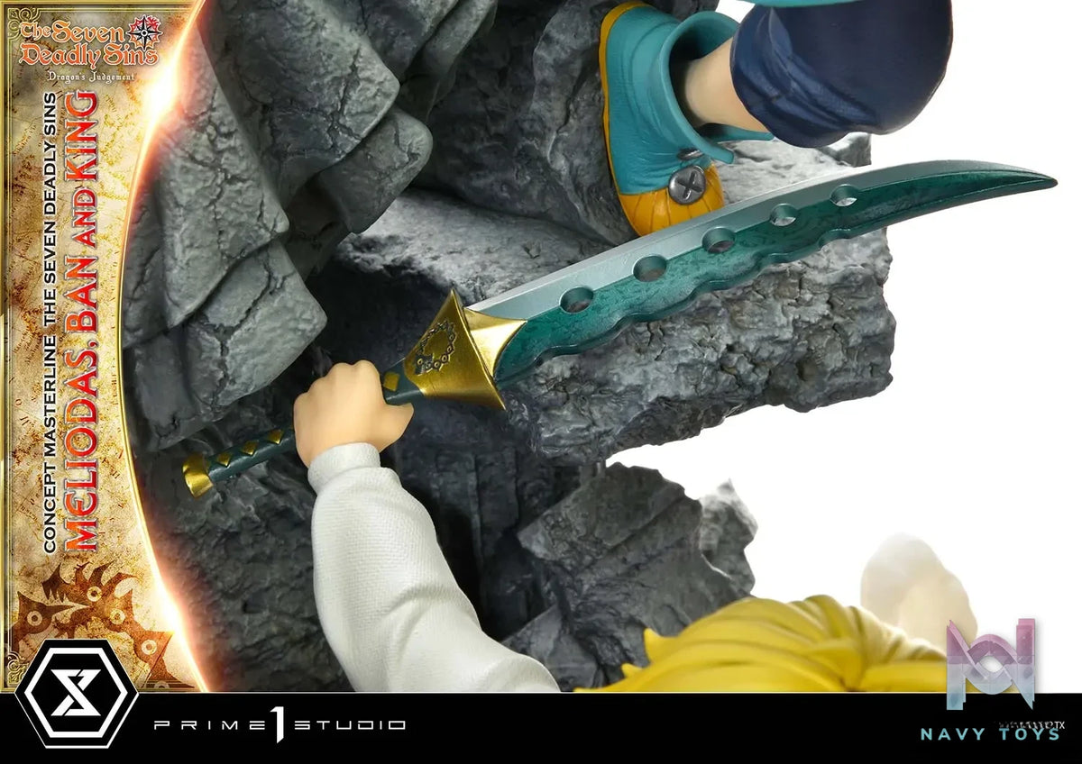 Prime 1 Studio – Concept Masterline The Seven Deadly Sins Meliodas, Ban and King CMNTZ-01 CMNTZ-01DXS (Licensed)