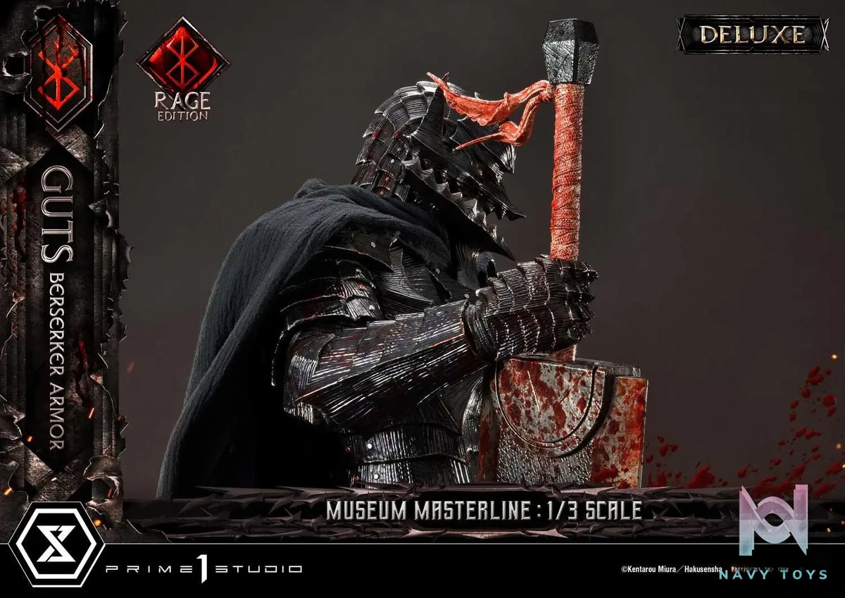 Prime 1 Studio – Museum Masterline Berserk Guts, Berserker Armor Rage Edition MMBR-03 MMBR-03DX MMBR-03DXS (Licensed)